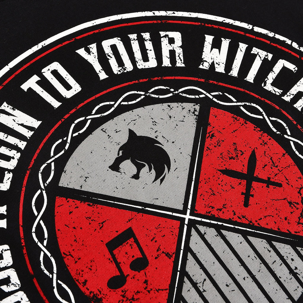 Productafbeelding Toss a Coin T-Shirt voor Witcher Fans Zwart