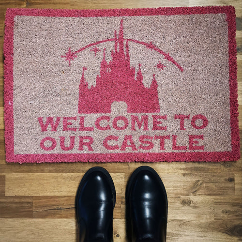 Productafbeelding Disney - Welcome to Our Castle Deurmat