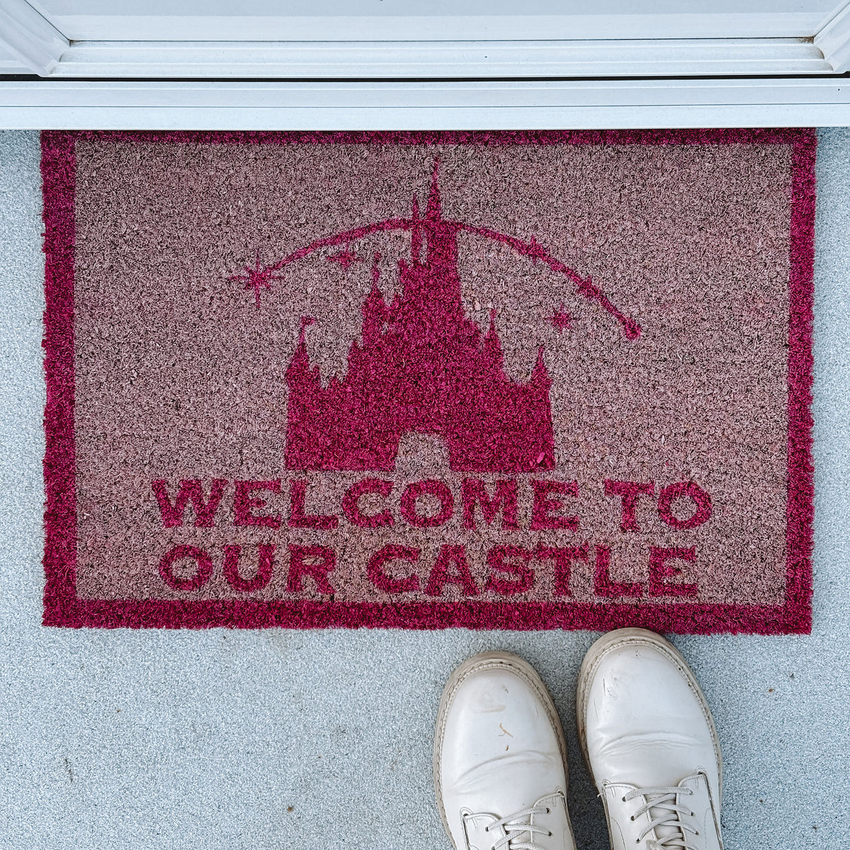 Productafbeelding Disney - Welcome to Our Castle Deurmat
