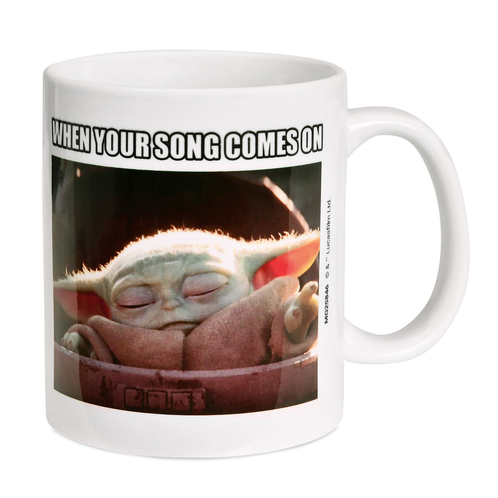 Productafbeelding Het kind waar je liedje op komt mok - Star Wars The Mandalorian