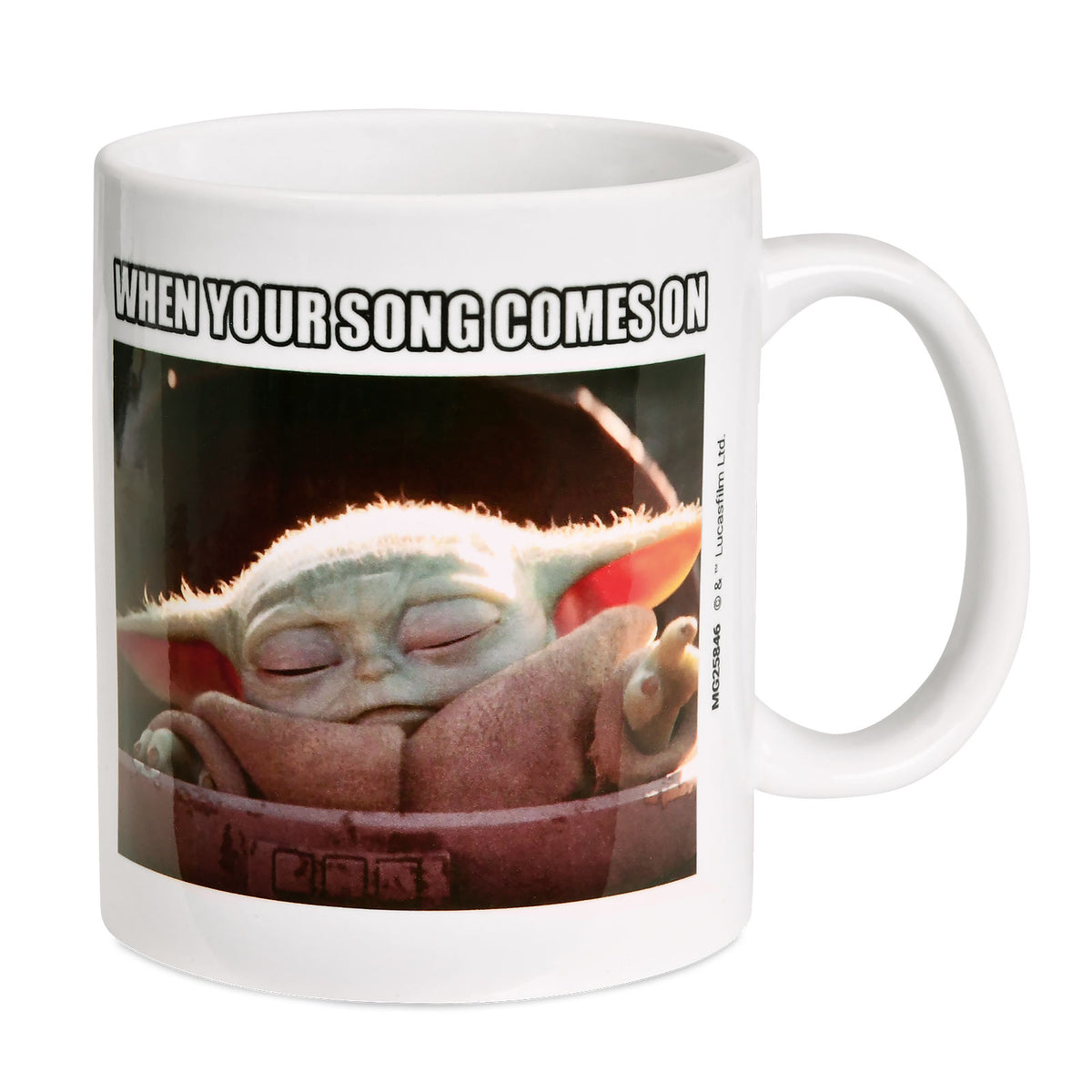 Productafbeelding Het kind waar je liedje op komt mok - Star Wars The Mandalorian