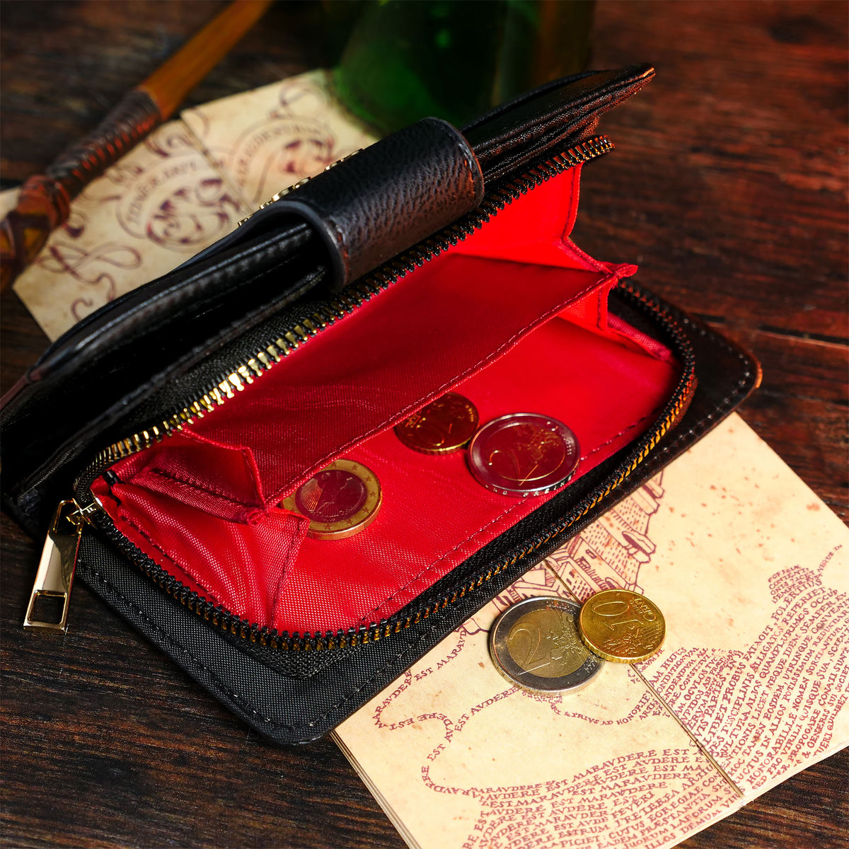 Productafbeelding Harry Potter - Hogwarts School portemonnee zwart