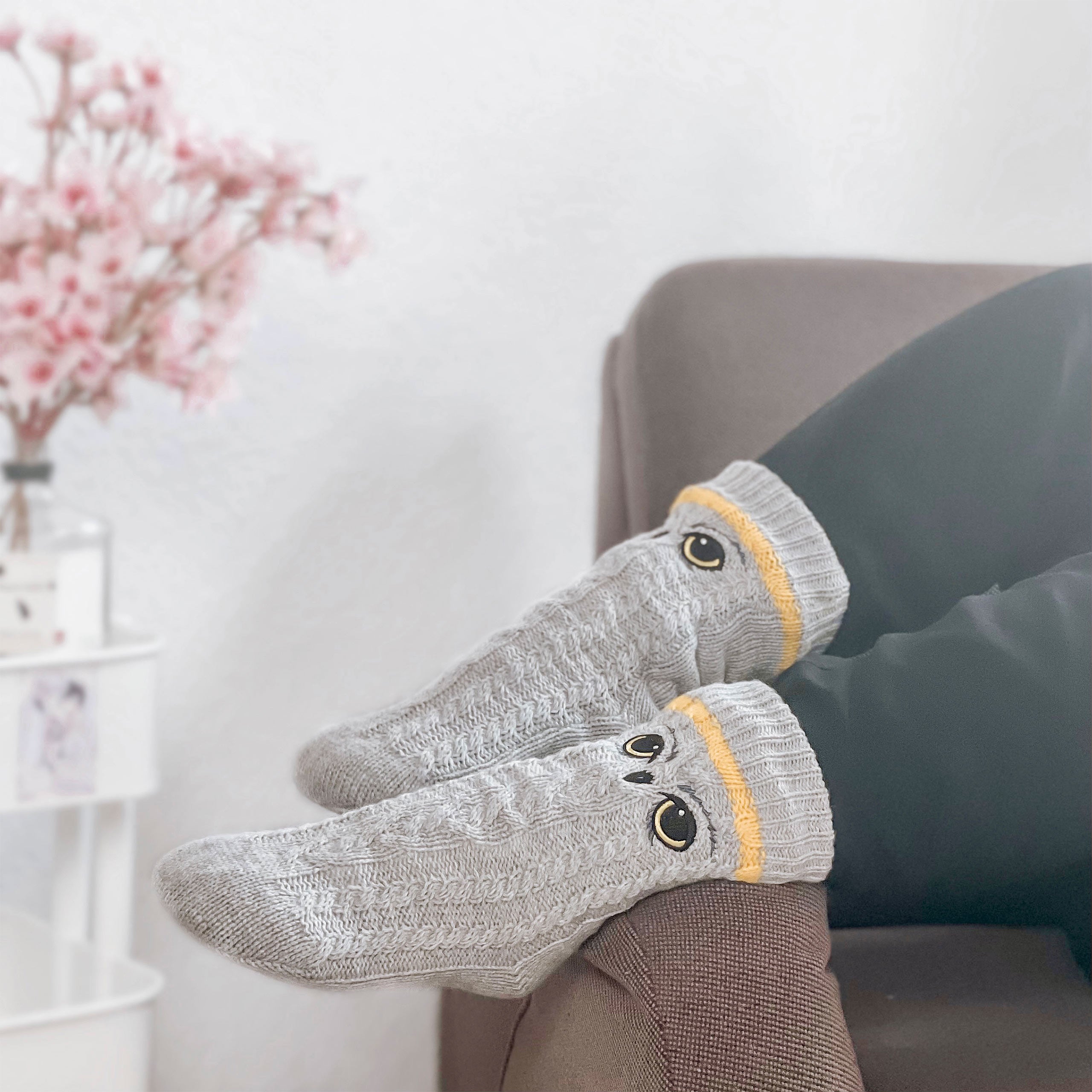 Productafbeelding Harry Potter - Hedwig Sokken Grijs