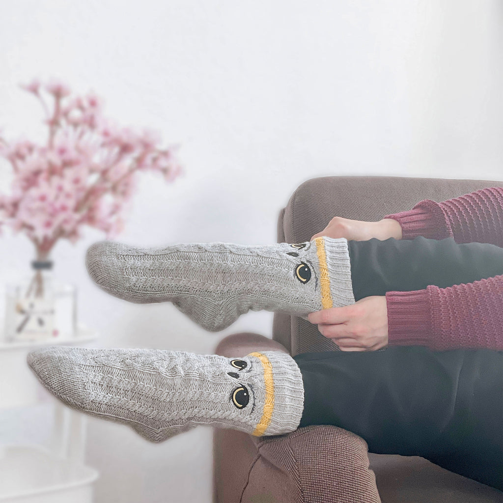 Productafbeelding Harry Potter - Hedwig Sokken Grijs