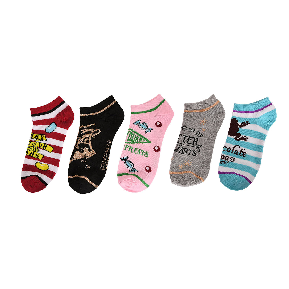 Productafbeelding Harry Potter - Honeydukes Sneaker Sokken 5-delig Set
