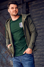 Productafbeelding Attack on Titan - Survey Corps T-Shirt groen