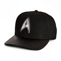 Productafbeelding Star Trek - Metalen Logo Snapback Cap Zwart