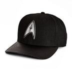 Productafbeelding Star Trek - Metalen Logo Snapback Cap Zwart