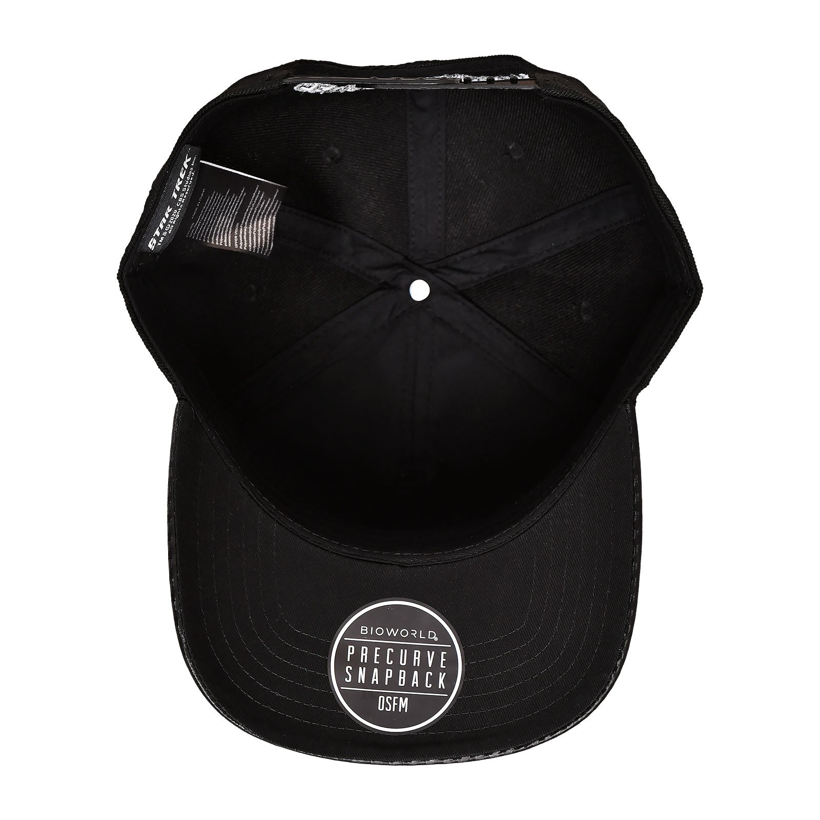 Productafbeelding Star Trek - Metalen Logo Snapback Cap Zwart