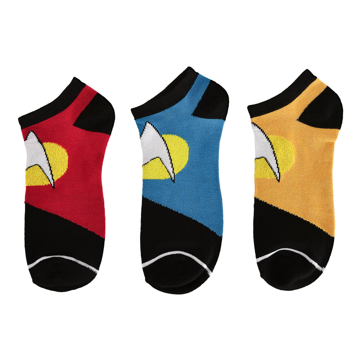 Productafbeelding Star Trek - Logo Sneaker Sokken 3-Pack