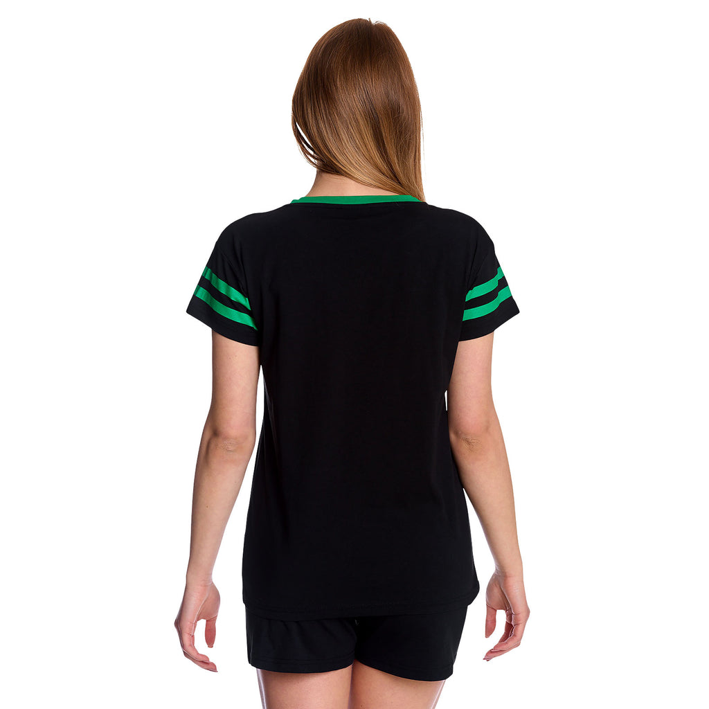 Productafbeelding Loki - Logo Pyjama kort dames zwart