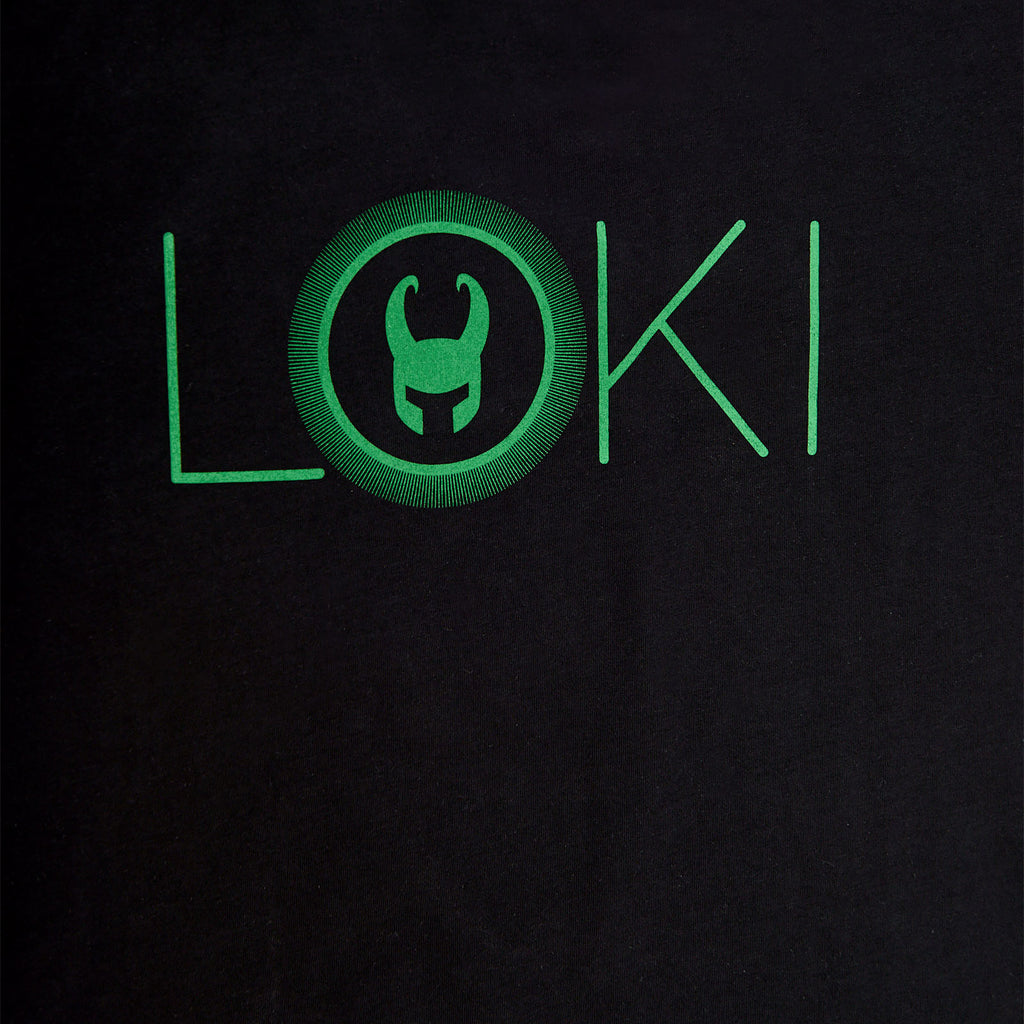 Productafbeelding Loki - Logo Pyjama kort dames zwart