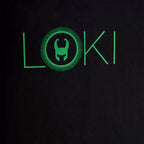 Productafbeelding Loki - Logo Pyjama kort dames zwart