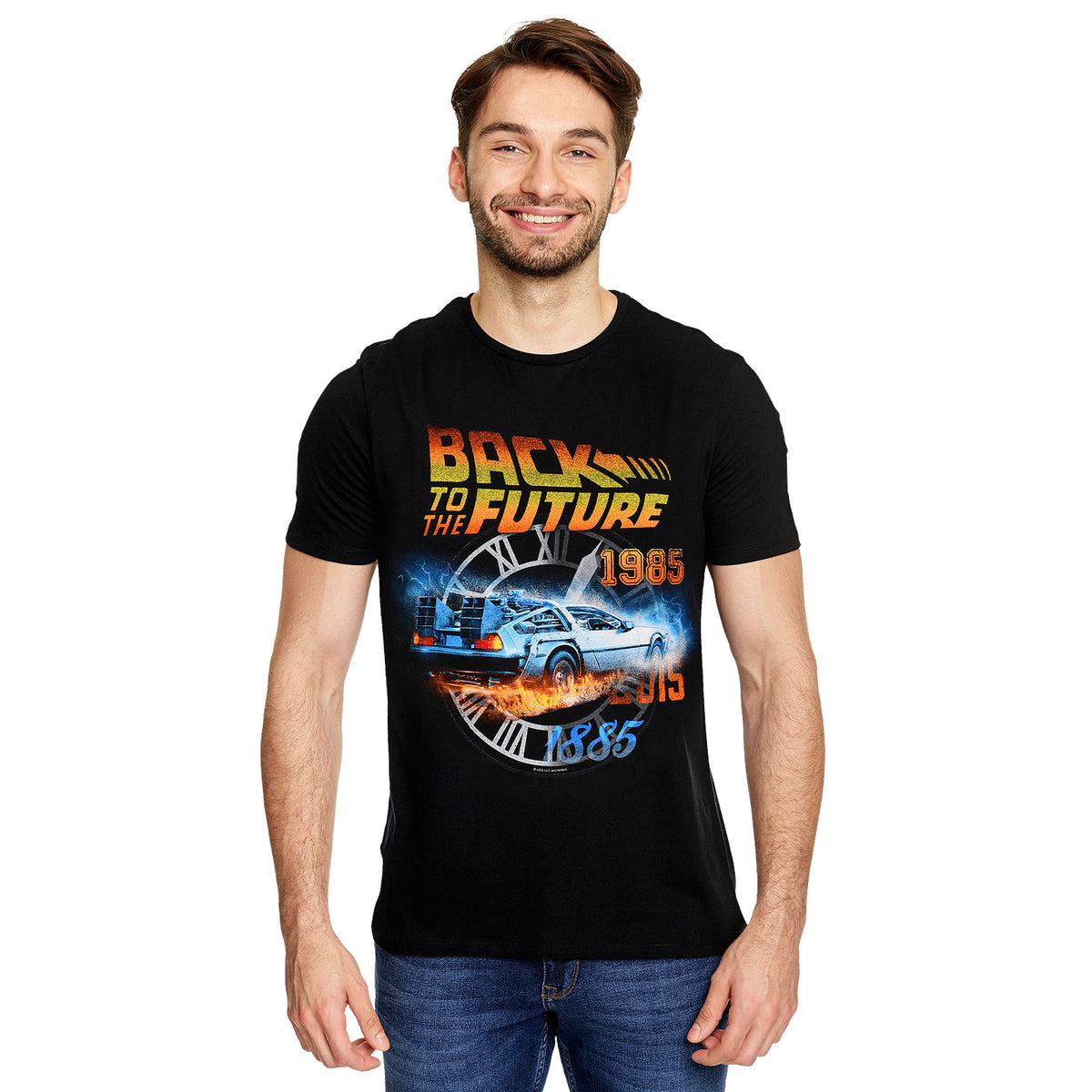 Productafbeelding Terug naar de Toekomst - Time Travel T-Shirt zwart