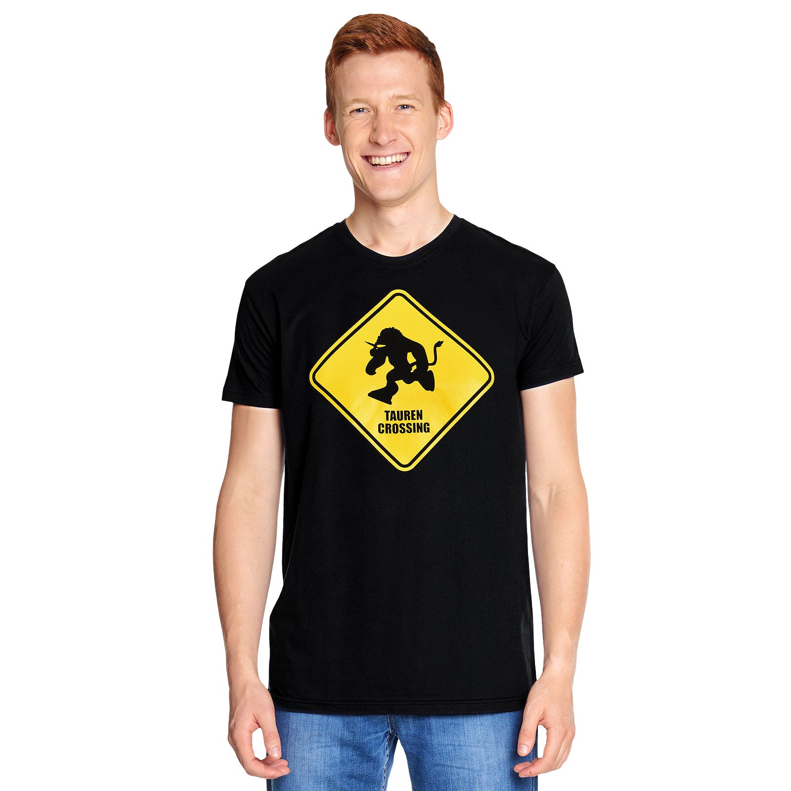Productafbeelding Tauren Crossing T-Shirt voor World of Warcraft Fans zwart