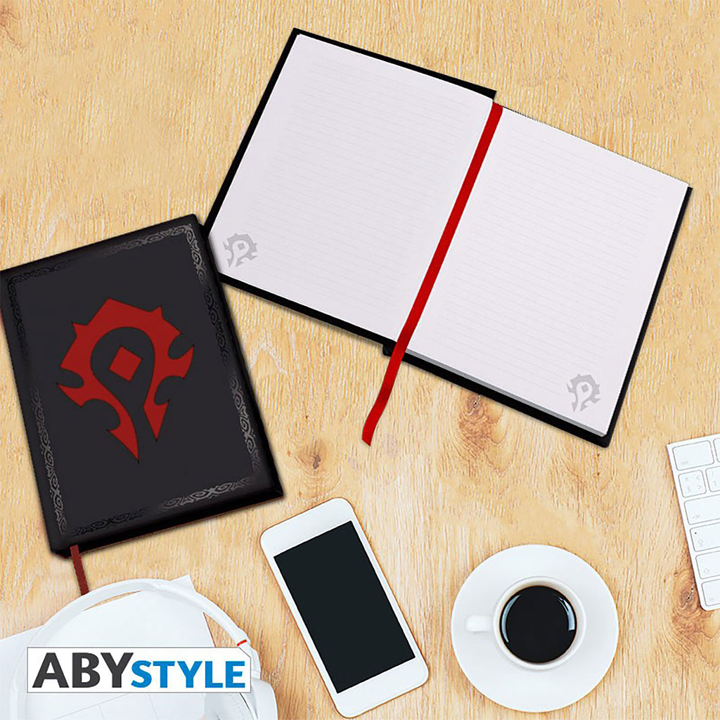 Productafbeelding World of Warcraft - Horde Logo Notitieboek