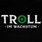 Productafbeelding Groeiende Troll T-Shirt Zwart