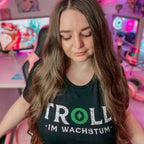 Productafbeelding Groeiende Troll T-Shirt Zwart