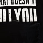 Productafbeelding Wat je niet doodt, geeft je XP zwart T-shirt