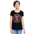 Productafbeelding Toss a Coin dames T-shirt voor Witcher fans zwart