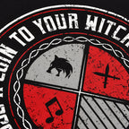 Productafbeelding Toss a Coin dames T-shirt voor Witcher fans zwart