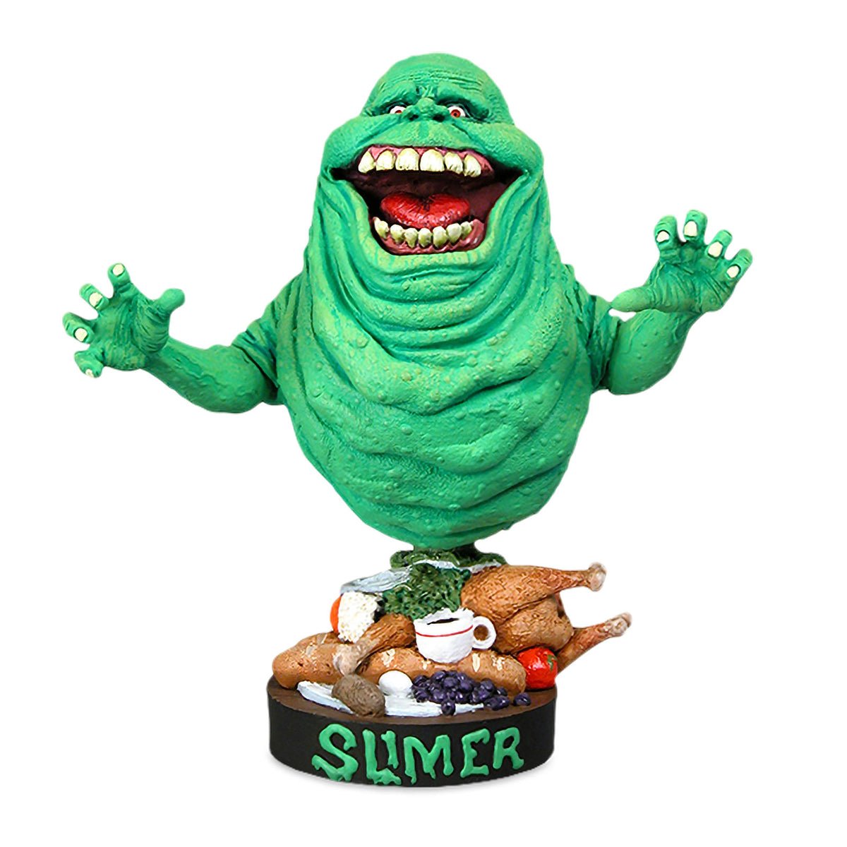 Productafbeelding Ghostbusters - Slimer Head Knockers Bobblehead Figuur