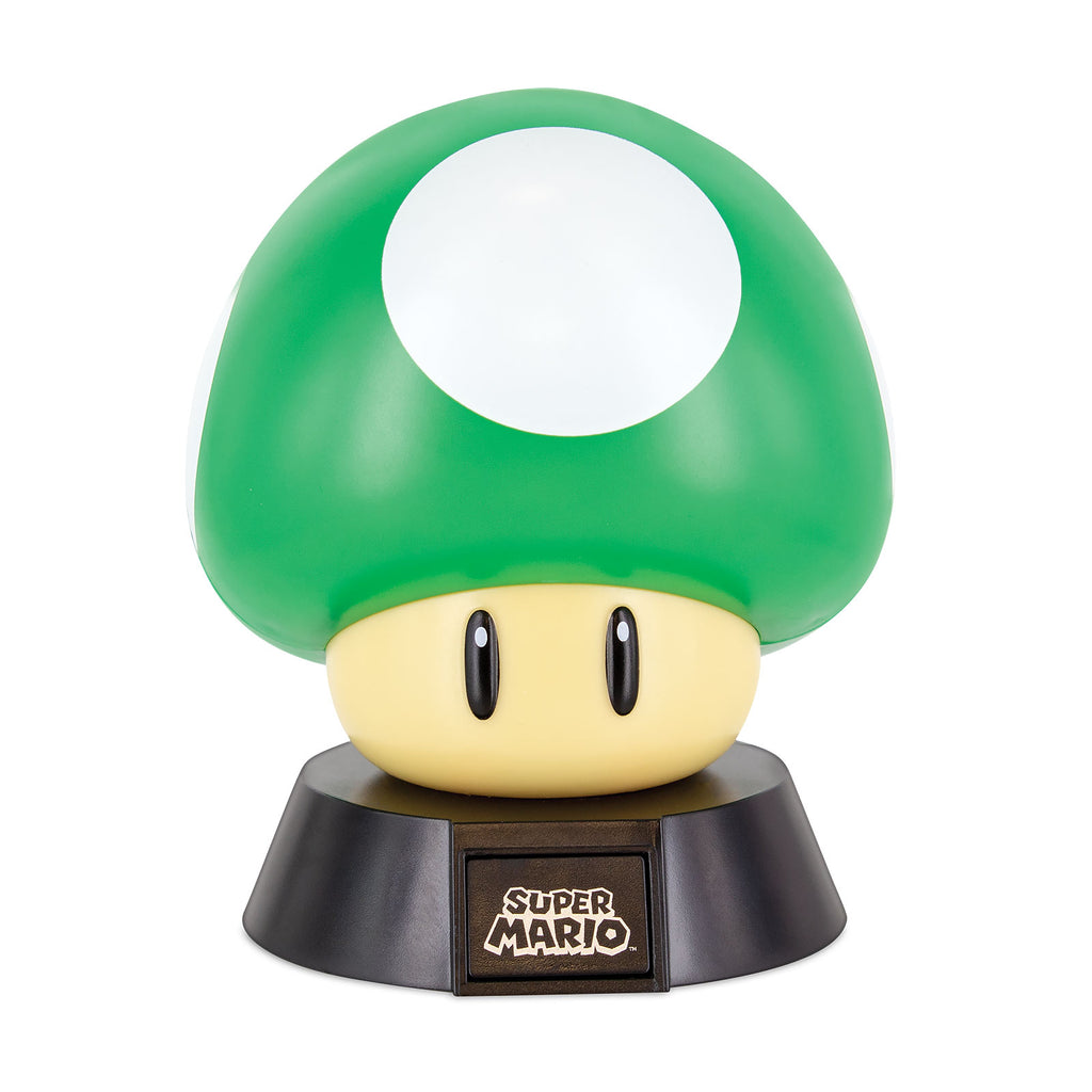 Productafbeelding Super Mario - 1 UP Paddestoel Pictogrammen 3D Tafellampje