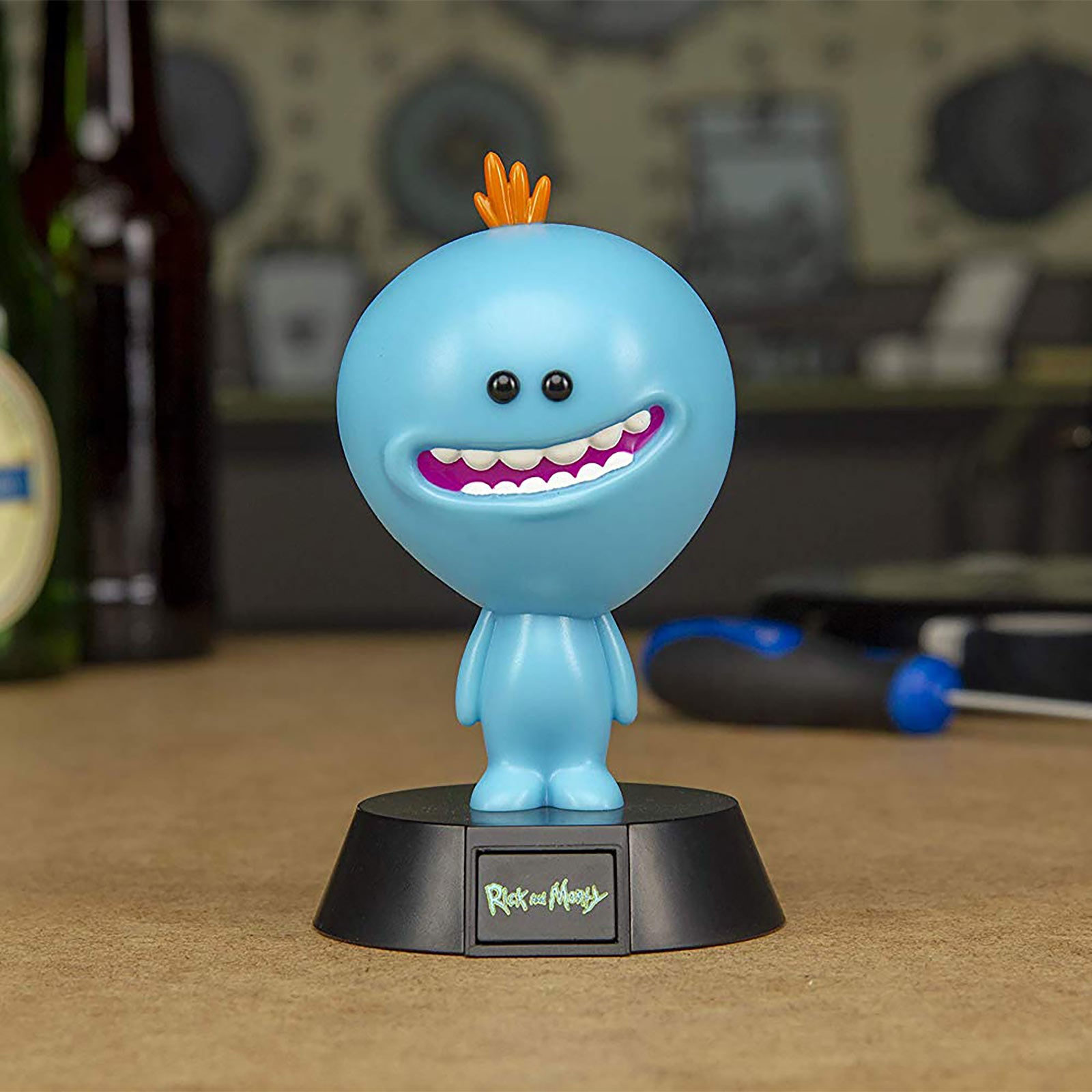 Productafbeelding Rick and Morty - Mr. Meeseeks Pictogrammen 3D Tafellamp