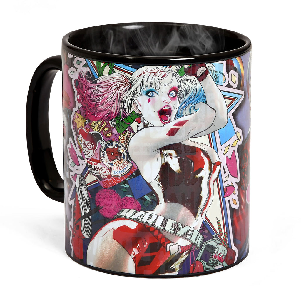 Productafbeelding Harley Quinn Comic Thermisch Effect Mok
