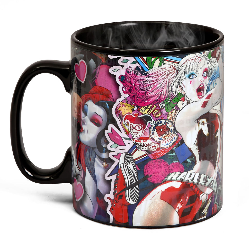 Productafbeelding Harley Quinn Comic Thermisch Effect Mok