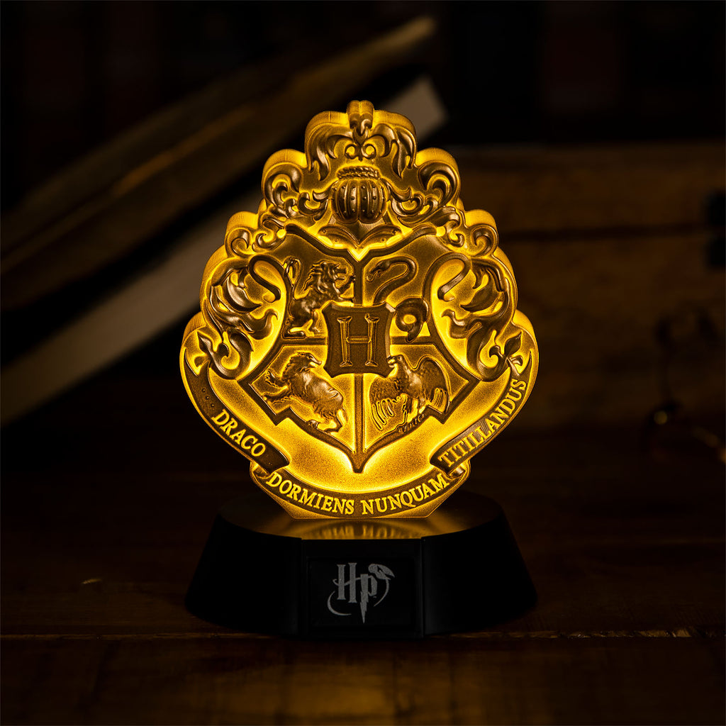 Productafbeelding Harry Potter - Hogwarts Crest 3D Pictogrammen Tafellamp