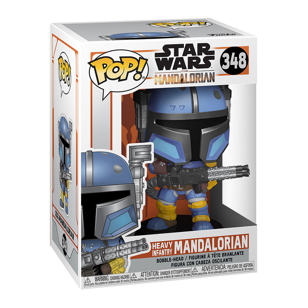 Product image Heavy Infantry Mandalorian Funko Pop Bobblehead Figure - Star Wars The Mandalorian