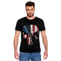 Productafbeelding Punisher - Amerikaanse Schedel T-Shirt zwart