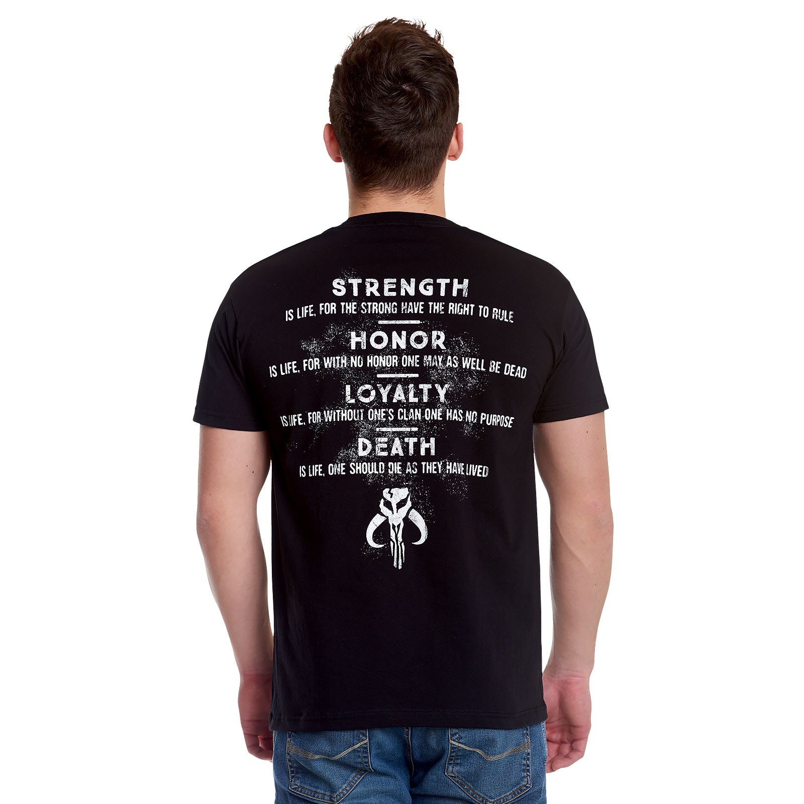 Productafbeelding Code of Honor T-shirt zwart - Star Wars The Mandalorian