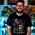 Productafbeelding Het Kind is Mijn Co-Piloot T-Shirt zwart - Star Wars The Mandalorian