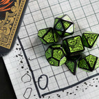 Productafbeelding Call of Cthulhu RPG Dobbelsteen Set 7e Editie 7st zwart