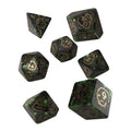 Productafbeelding Draken RPG Dobbelset 7st groen