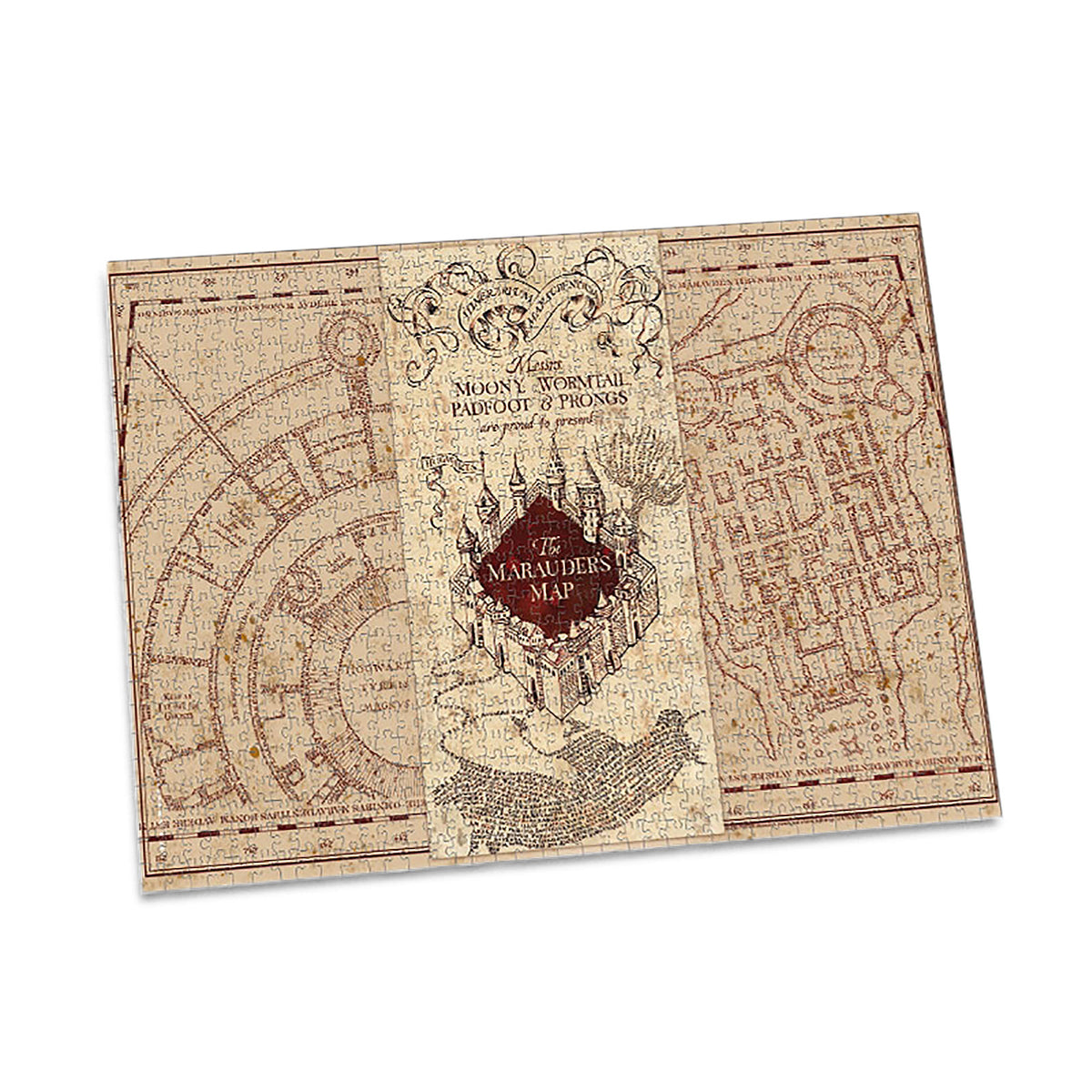 Productafbeelding Harry Potter - Sluipers Kaart Puzzel 1000 Stukjes