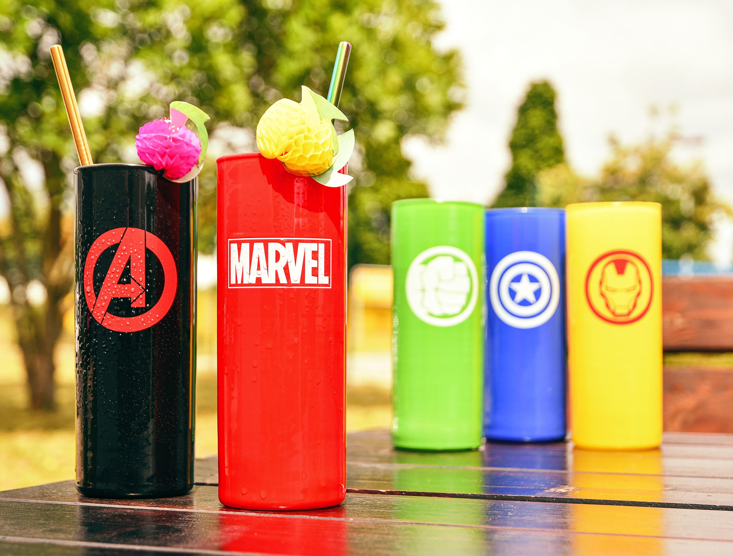 Productafbeelding Marvel - Avengers Iconen Glazenset 5-delig