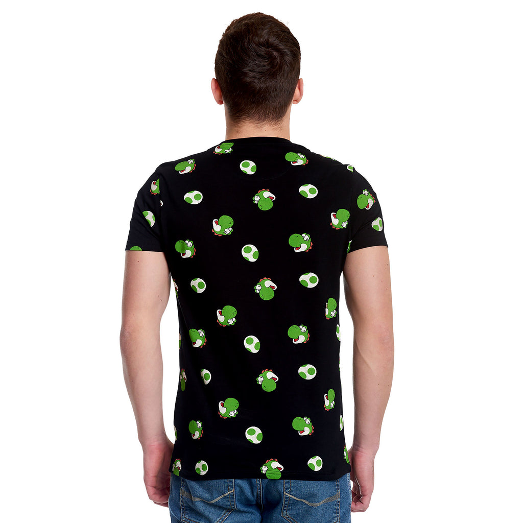 Productafbeelding Super Mario - Yoshi & Eieren T-Shirt zwart