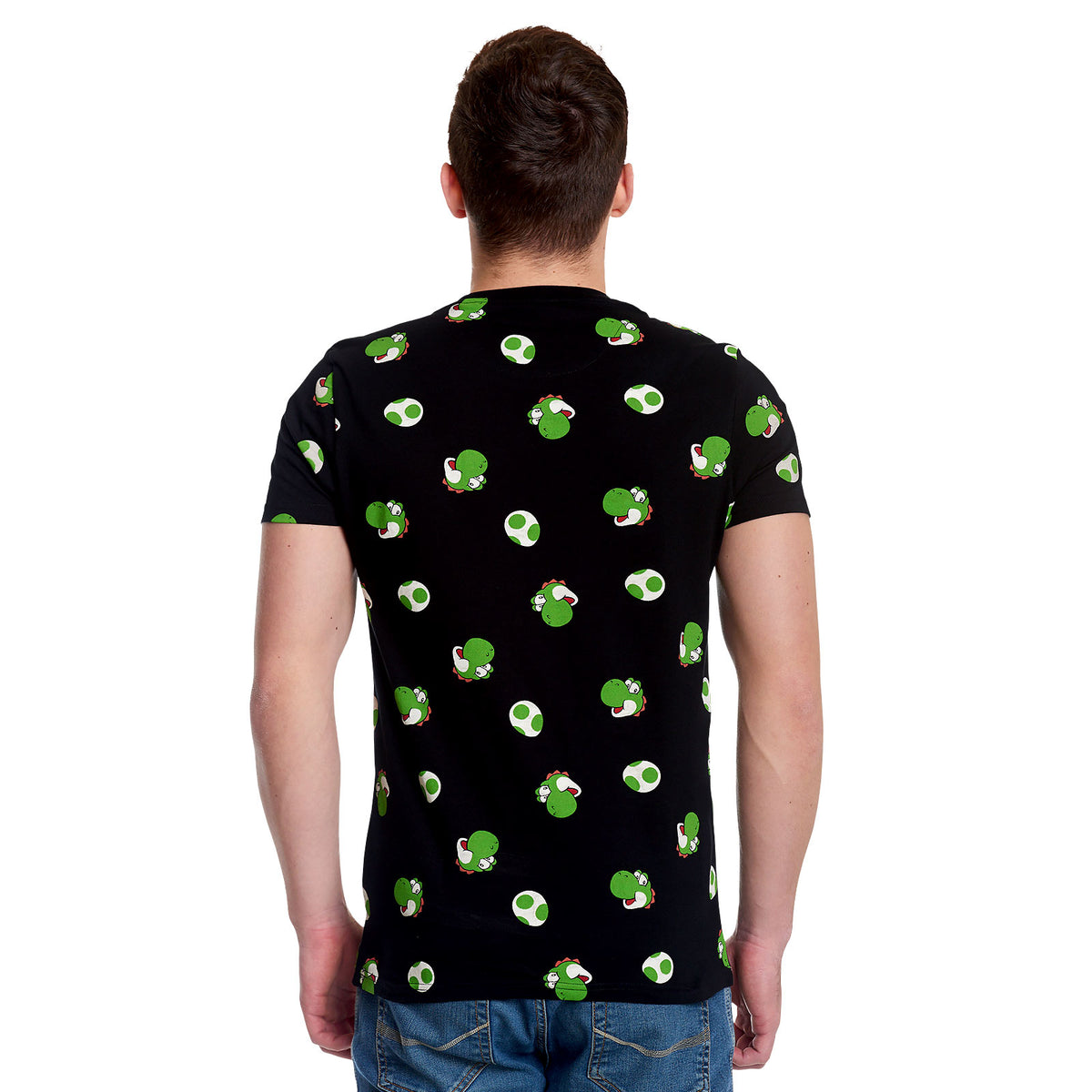 Productafbeelding Super Mario - Yoshi & Eieren T-Shirt zwart