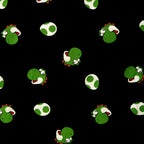 Productafbeelding Super Mario - Yoshi & Eieren T-Shirt zwart