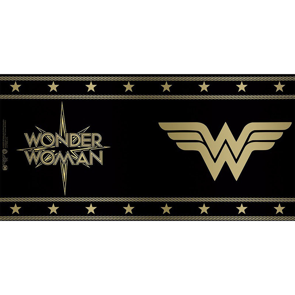 Productafbeelding Wonder Woman - Logo Beker zwart