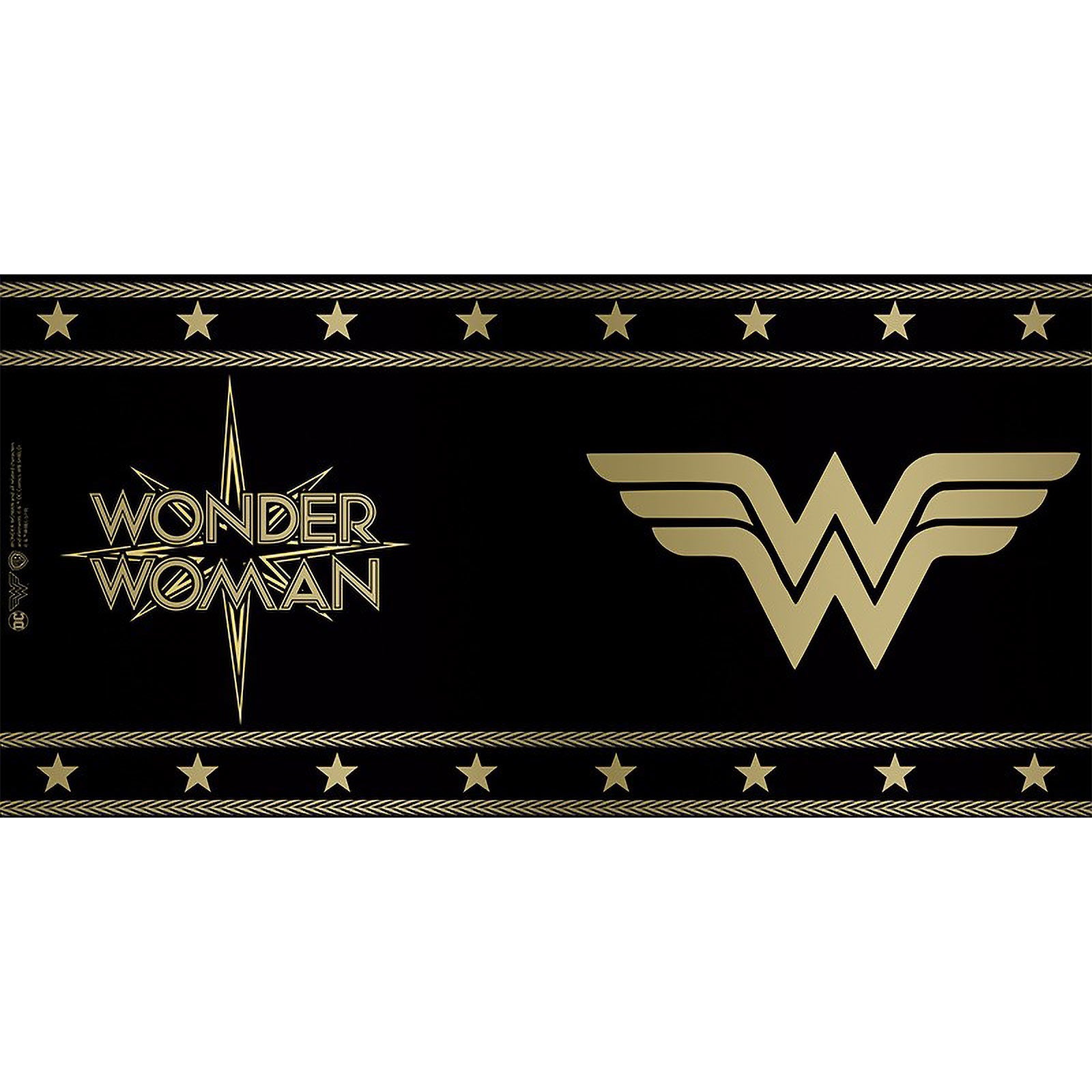 Productafbeelding Wonder Woman - Logo Beker zwart