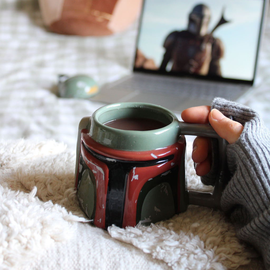 Productafbeelding Star Wars - Boba Fett Helm 3D Mok met Deksel