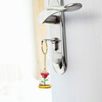 Productafbeelding Belle en het Beest - Betoverde Roos Sleutelhanger
