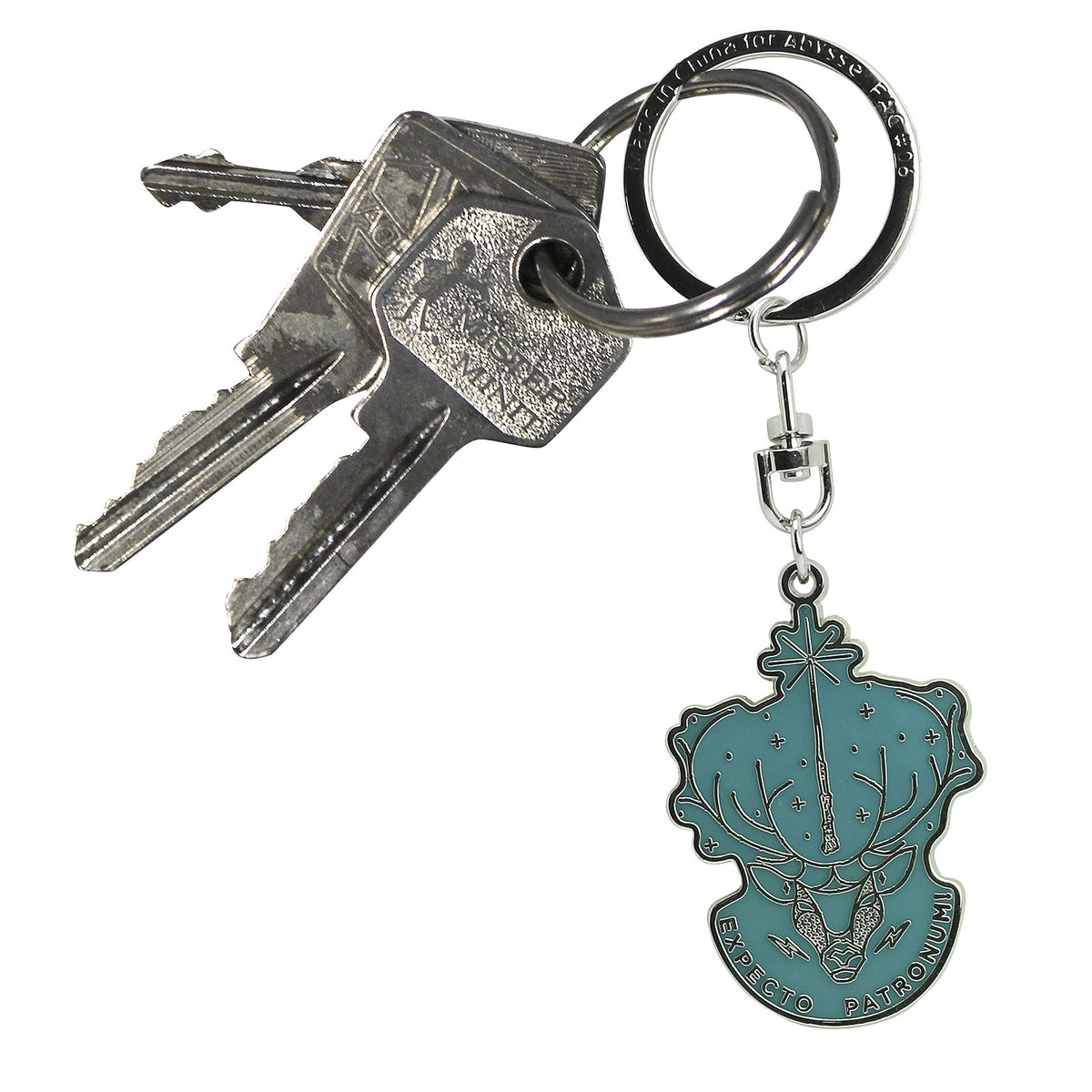 Productafbeelding Harry Potter - Expecto Patronum Sleutelhanger Turkoois