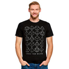 Productafbeelding Kies Je Wapen Dobbelstenen T-Shirt Zwart