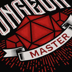Productafbeelding Dungeon Master T-Shirt Zwart