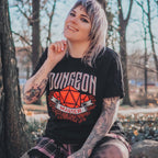 Productafbeelding Dungeon Master T-Shirt Zwart